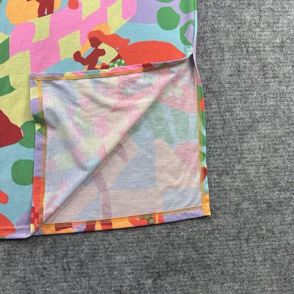 Adidas x Farm Rio Dress Women Extra Small Shirtdress Sporty - Picture 5 of 16